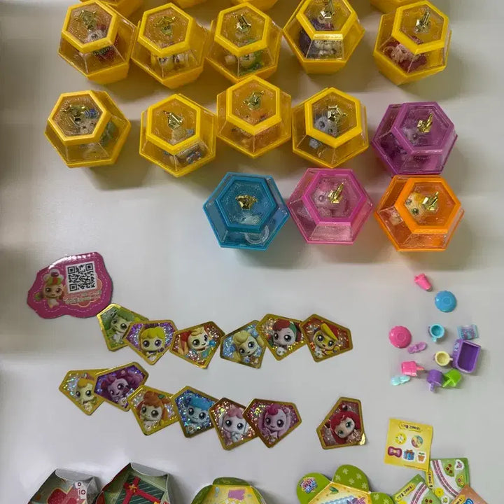 [BUNJANG] Sparkling Tinyping Figure Bundle Set (18 Figures) / 반짝반짝 티니핑 피규어 일괄 18마리 (다해핑 발레핑 하츄핑 공주핑 등등