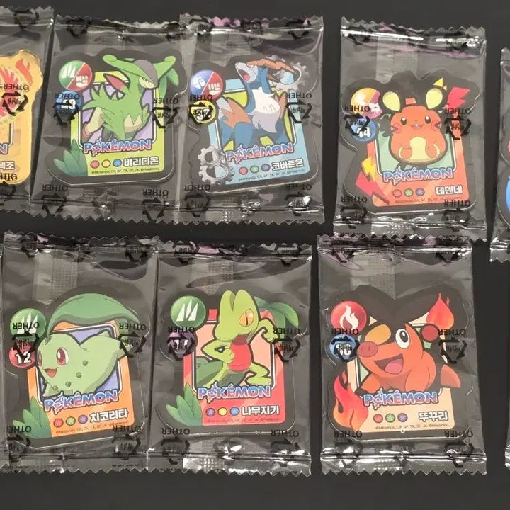 [BUNJANG] Pokemon Cookie Magnet Bundle Set (Includes Rare) / 포켓몬 쿠키 마그넷 일괄 (레어 포함)