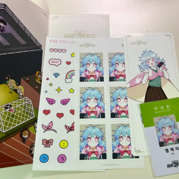 [BUNJANG] Zombie High MJ Student ID Card / 좀비고 엠제이 학생증