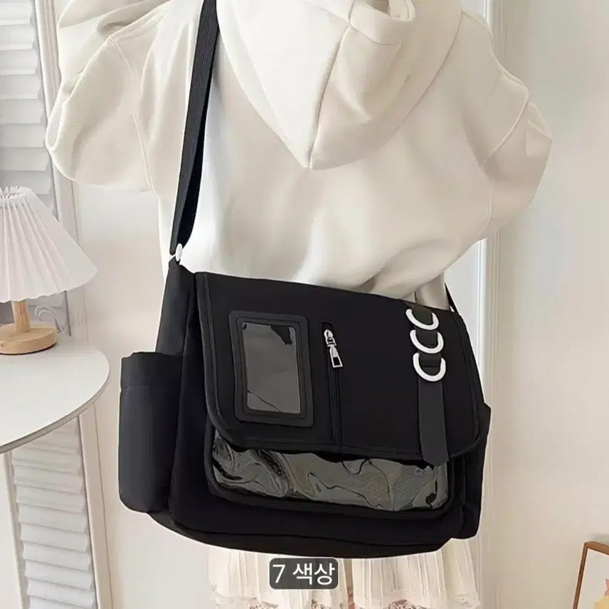 [BUNJANG] Sky Blue Ita Bag / 검정색 이타백