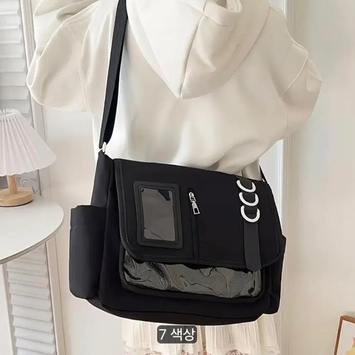 [BUNJANG] Sky Blue Ita Bag / 검정색 이타백