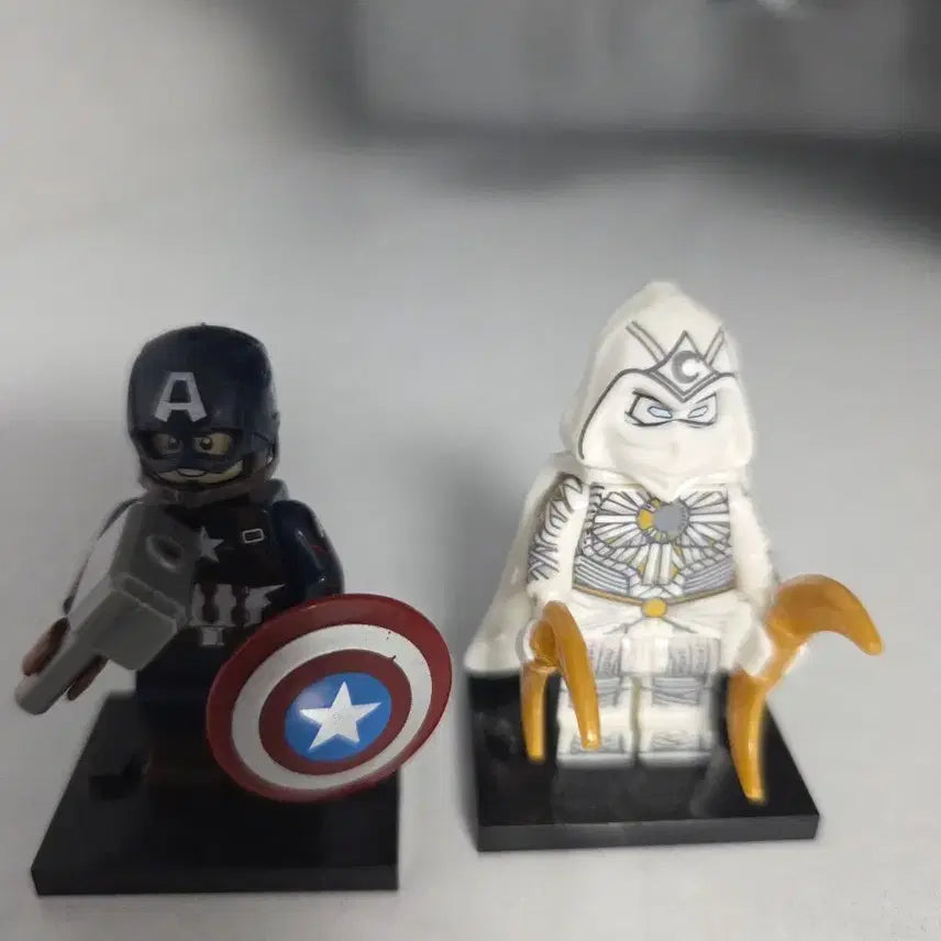 [BUNJANG] LEGO Marvel Captain America &amp; Moon Knight Minifigure Set / 마블 레고 캡틴아메리카 피규어