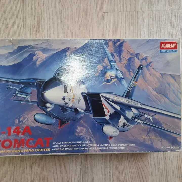 [BUNJANG] Academy F-14A Tomcat 1/72 Scale Model Kit / 아카데미 F-14A 톰캣 1/72 스케일 모형 키트
