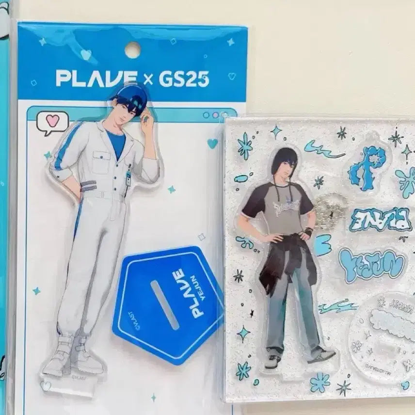 [BUNJANG] PLAVE Yejun Kakurenbo &amp; GS Acryl Set (Sealed) / 예준 아크릴 세트 판매 카쿠렌보 + gs아크릴 플레이브