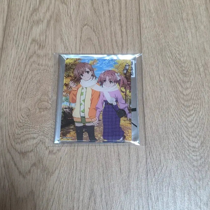 [BUNJANG] A Certain Scientific Railgun Misaka Mikoto Kuroko Acrylic Card / 어과초 어마금 미사카 미코토 쿠로코 빅 아크릴카드