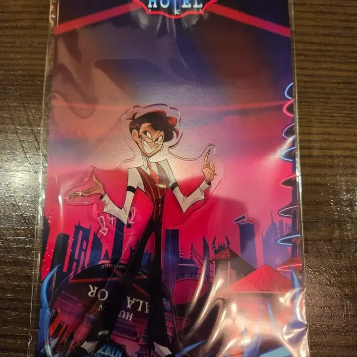 [BUNJANG] Hazbin Hotel Black Balloon Alastor Acrylic Stand / 해즈빈호텔 블랙벌룬 아크릴스탠드 휴먼 알래스터