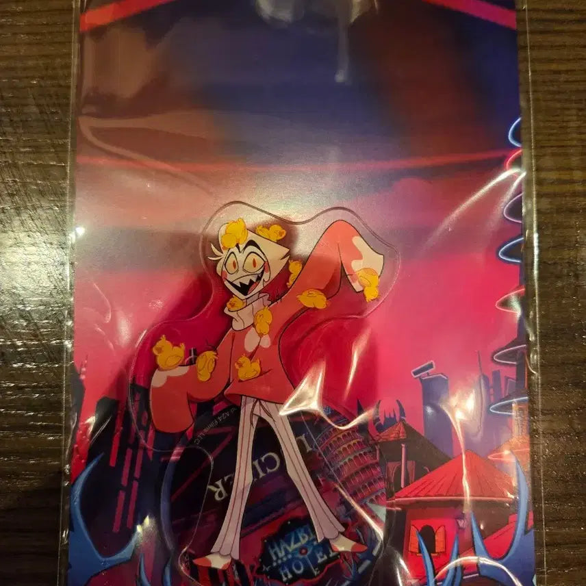 [BUNJANG] Hazbin Hotel Black Balloon Acrylic Stand Lucifer / 해즈빈호텔 블랙벌룬 아크릴스탠드 루시퍼