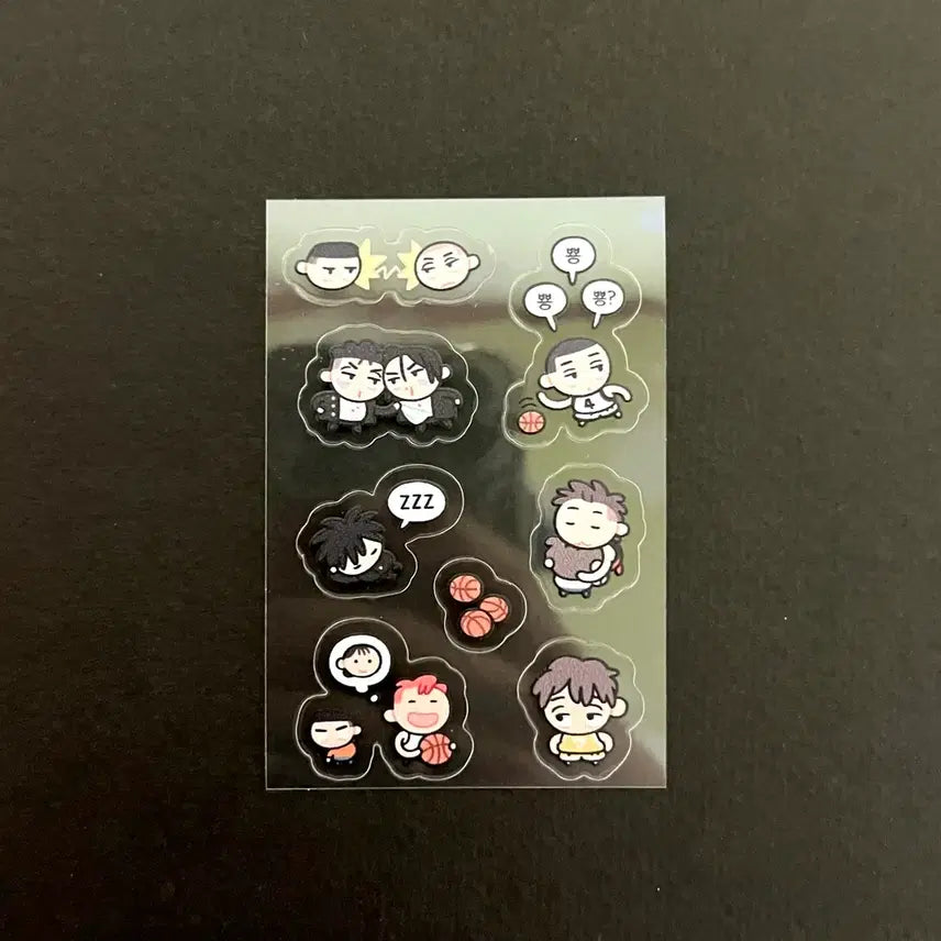[BUNJANG] Slam Dunk Buksan Sanwang Taeseop Joonseop Daeman Baekho Sticker Goods / 슬램덩크 슬덩 돕님 북산 산왕 태섭 준섭 대만 백호 스티커 굿즈