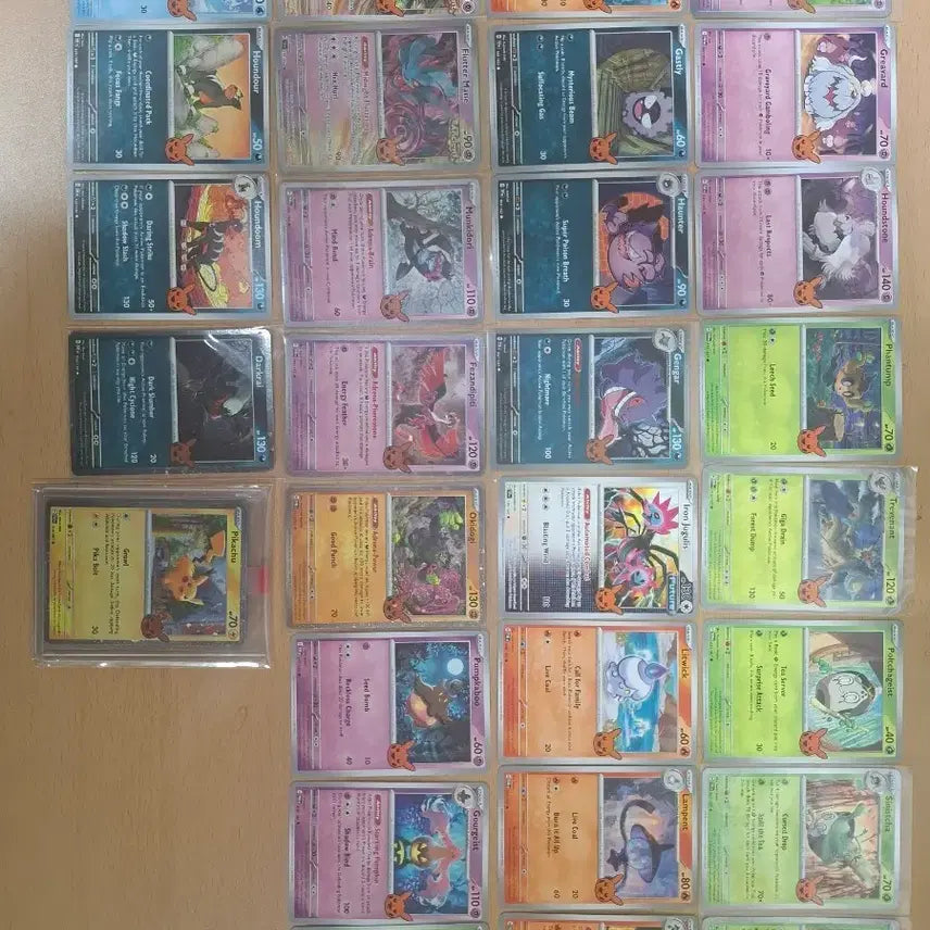 [BUNJANG] Pokemon 2024 North American Halloween Full Set (30 cards) / 포켓몬/북미 할로윈2024 전종(30장) 컬렉션 판매!
