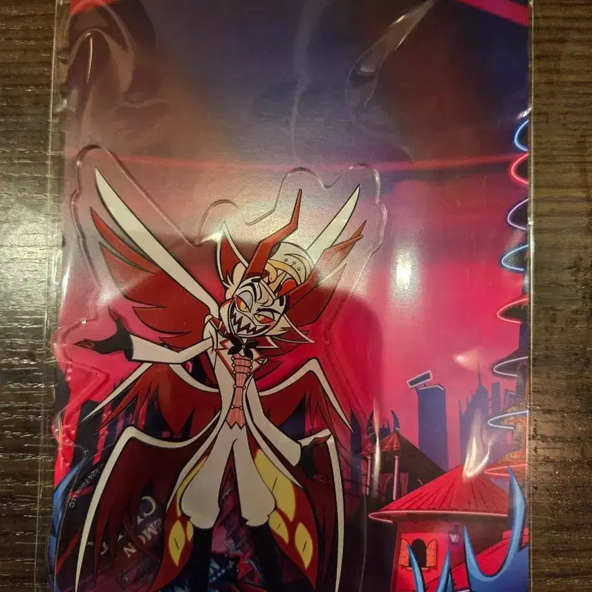 [BUNJANG] Hazbin Hotel Black Balloon Lucifer Demon Version Acrylic Stand / 해즈빈호텔 블랙벌룬 아크릴스탠드 루시퍼 데몬버전