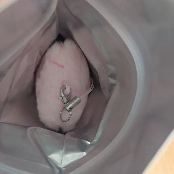 [BUNJANG] Stray Kids Felix Skzoo Strawberry Secret Plush Micro (Unsealed) / (반개봉) 마이크로 스키주 뽁아리 딸기 시크릿 플러시 필릭스 felix