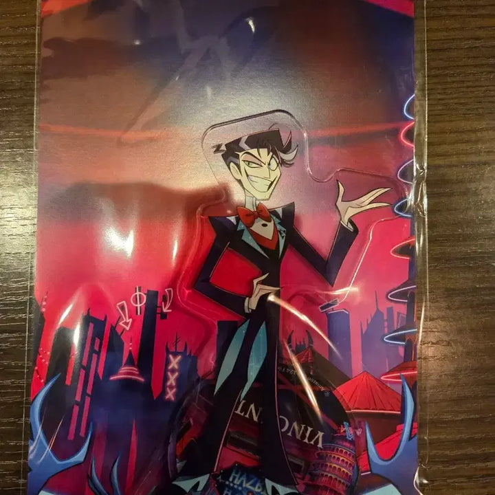 [BUNJANG] Hazbin Hotel Black Balloon Vincent Acrylic Stand / 해즈빈호텔 블랙벌룬 아크릴스탠드 빈센트