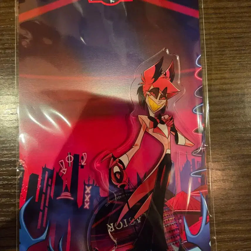[BUNJANG] Hazbin Hotel Black Balloon Alastor Acrylic Stand / 해즈빈호텔 블랙벌룬 아크릴스탠드 알래스터