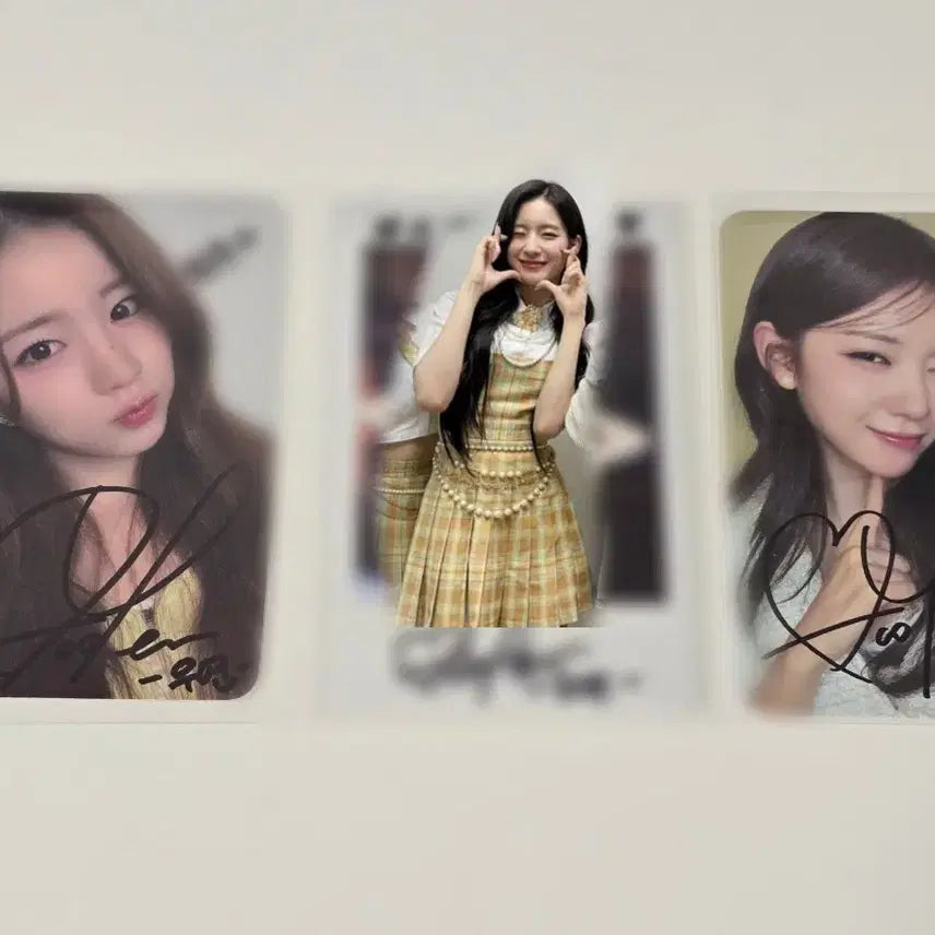 [BUNJANG] Woo!ah! Wooyeon Signed Polaroid &amp; Photocard Set / 우아 우연 싸인폴라 싸인포카 세트