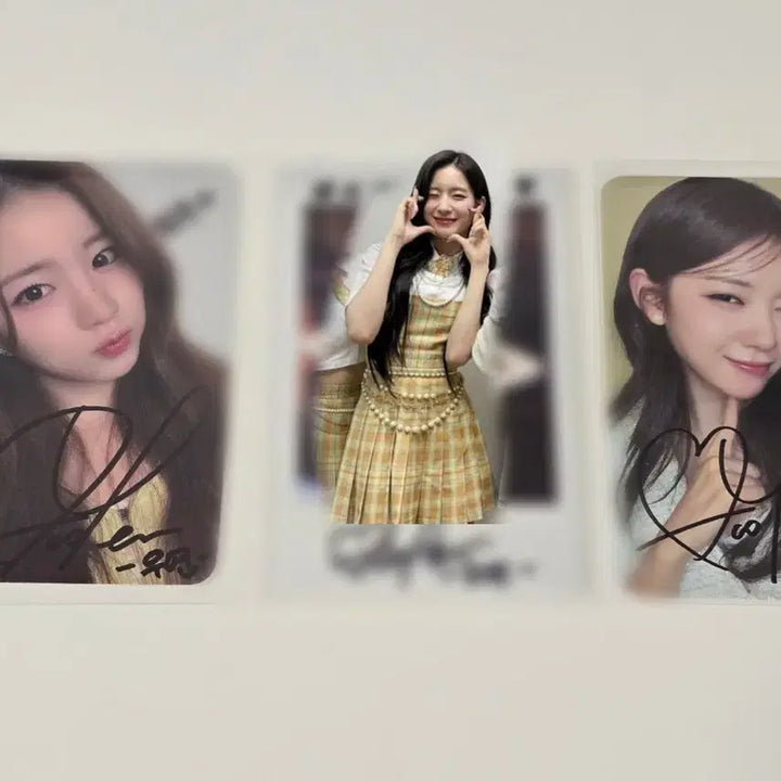 [BUNJANG] Woo!ah! Wooyeon Signed Polaroid &amp; Photocard Set / 우아 우연 싸인폴라 싸인포카 세트