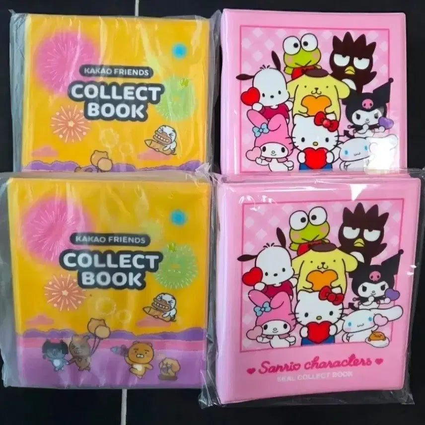 [BUNJANG] Kakao Friends &amp; Sanrio Collection Book / 카카오프렌즈 띠부씰&amp;포토카드 컬렉션 북/산리오 텐바이텐 띠부씰 콜렉트북