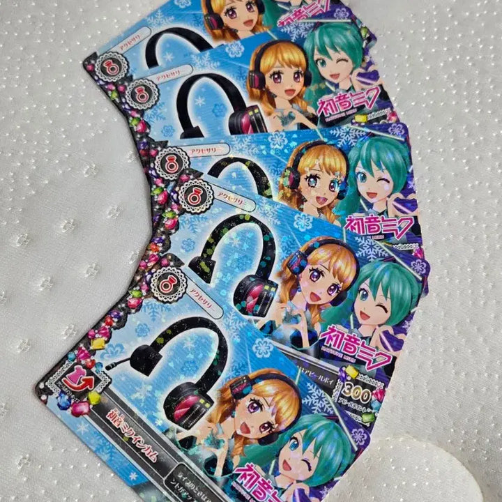 [BUNJANG] Aikatsu! x Hatsune Miku Collaboration Accessory Card (Sapporo Snow Festival Limited Promo) / 아이카츠 미쿠 콜라보 악세사리 카드 판매