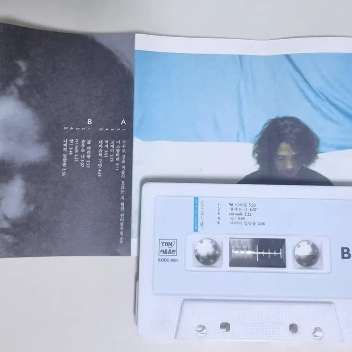 [BUNJANG] Kang San Ae - Salmon (Unsealed Cassette Tape) / 강산에 - 연어 (개봉 카세트테이프) 거꾸로 강을 거슬러 오르는 저 힘찬