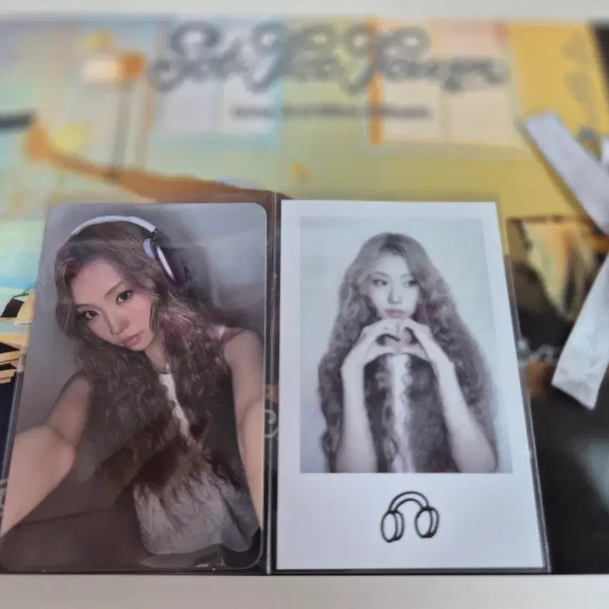 [BUNJANG] IZ*ONE SET THE TEMPO Unsealed Album Eunbi Photocard Set / izna SET THE TEMPO 개봉앨범 앨포 정은 세트