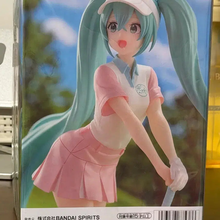 [BUNJANG] Hatsune Miku Holiday Memories Golf Figure (Sealed) / (미개봉) 하츠네 미쿠 Holiday Memories 골프 피규어