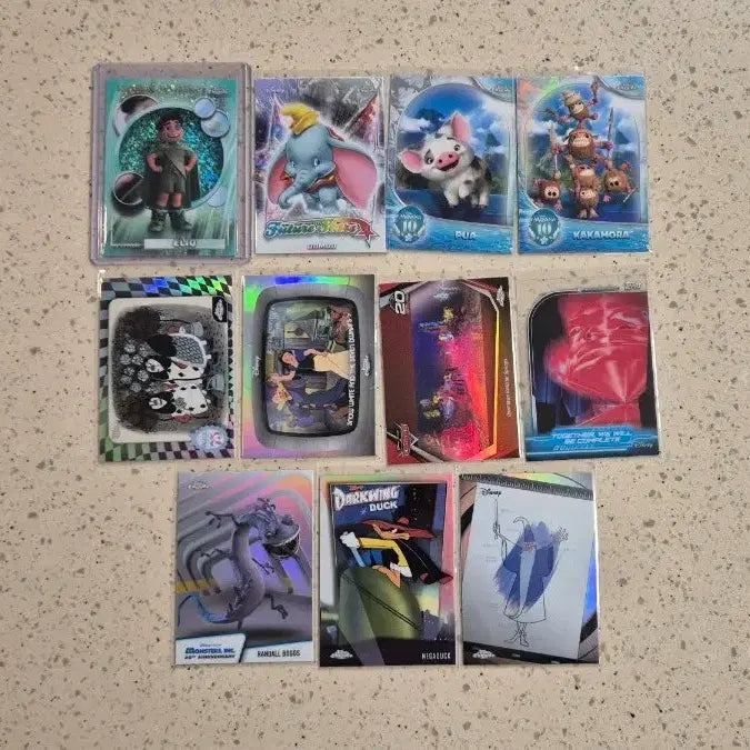 [BUNJANG] Disney Card Top Chrome Limited &amp; Inserts Bundle / (디즈니카드)26탑스크롬 한정 및 인서트 일괄
