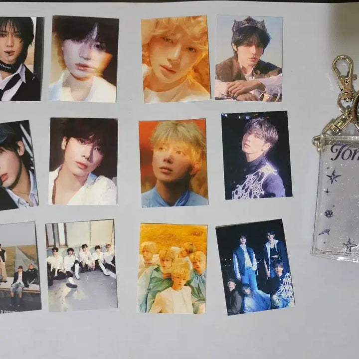 [BUNJANG] TXT Popup Store 100,000 KRW Special Benefit Photocard Keychain Bundle Set (Beomgyu, Taehyun, Group Cut) / 투바투 팝업 10만원 특전 증명사진 포토키링 범규,태현,단체컷 드볼 일괄