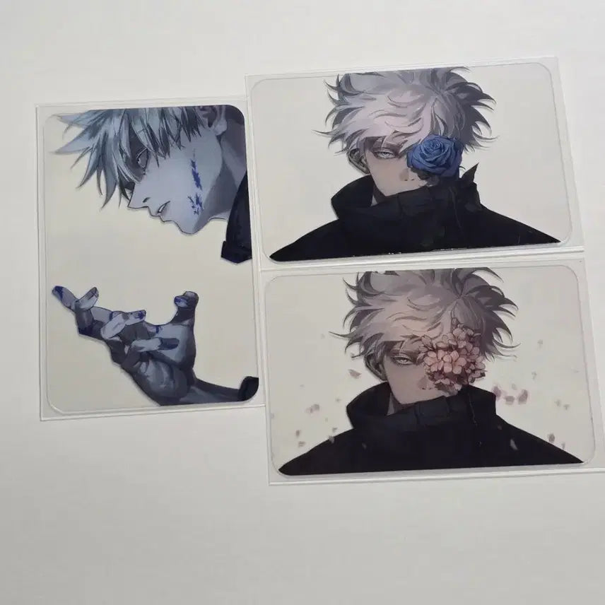 [BUNJANG] Gojo Satoru Clear Photocard / 주술회전 고죠 사토루 투명 포토카드 포카 비공식 통판 굿즈