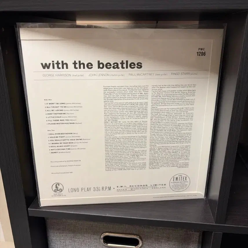 [BUNJANG] The Beatles With The Beatles 2014 Mono LP / 비틀즈 - With The Beatles 2014 모노 LP