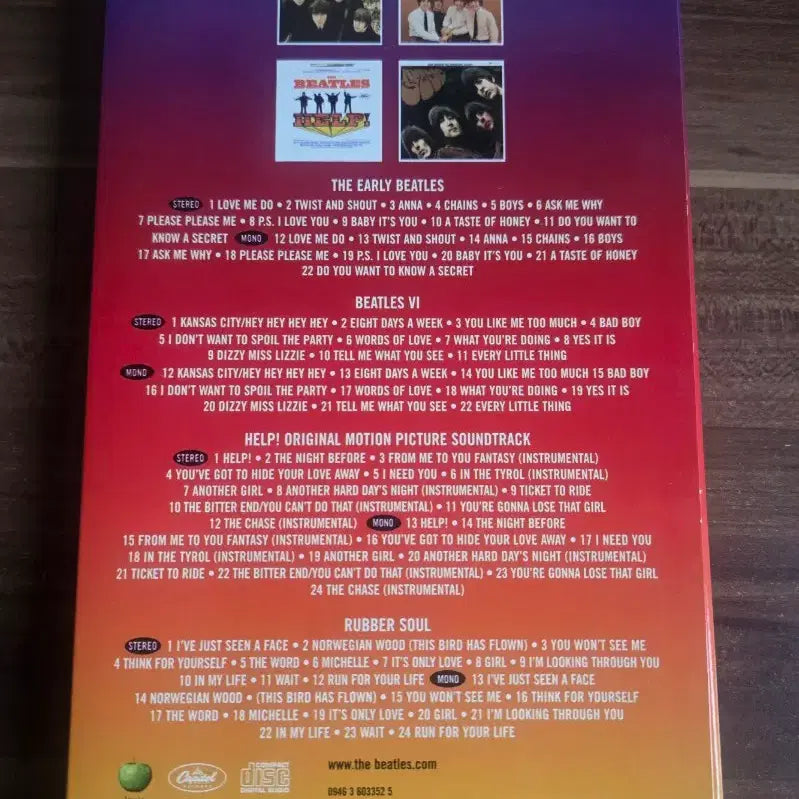 [BUNJANG] The Beatles The Capitol Albums Vol. 2 4CD Set / 비틀즈 디 캐피톨 앨범 Vol.2 4CD