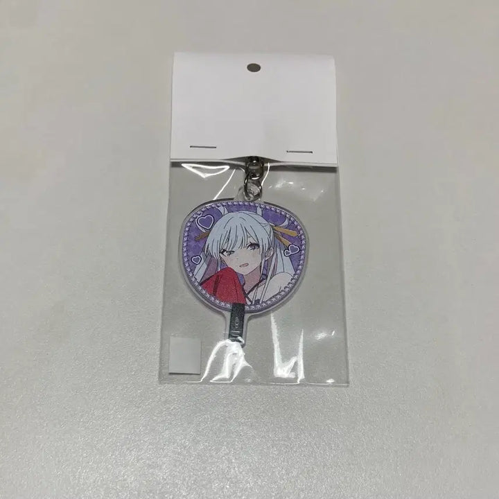 [BUNJANG] Chocagoya Yachiyo Princess Acrylic Keyholder Mini Fan / 초카구야 초가구야 공주 야치요 우치와 응원 부채 아크릴 키홀더