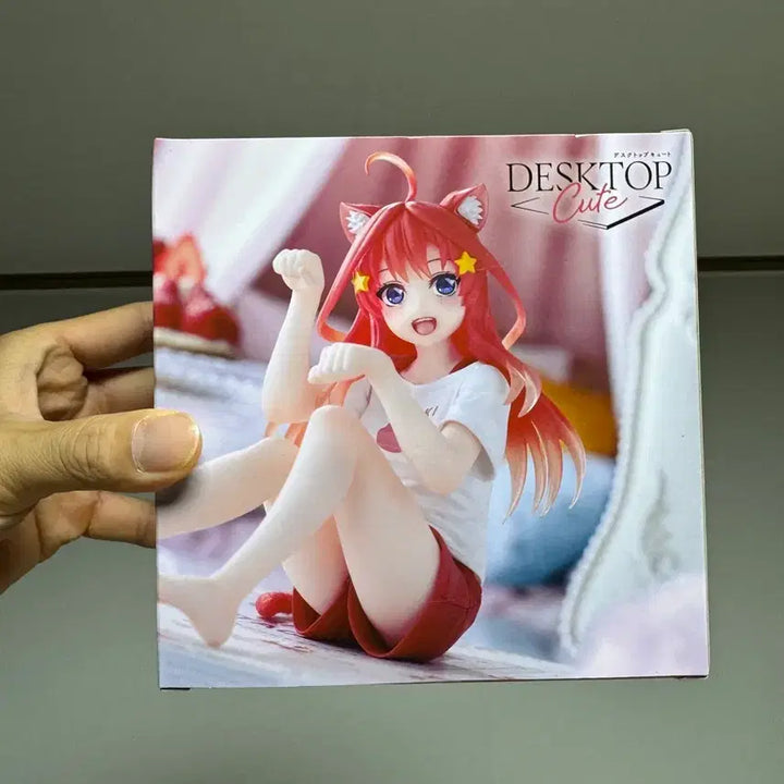 [BUNJANG] Desktop Cute Nakano Itsuki Cat Room Ver. Figure (Sealed) / 미개봉) Desktop Cute 나카노 이츠키 고양이 방 ver. 피규어