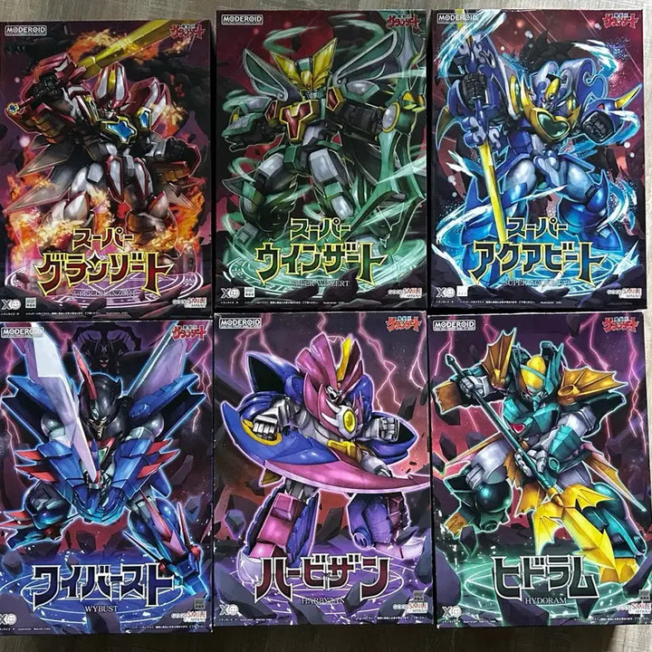 [BUNJANG] MODEROID Super Granzort Set &amp; Sadong Wang Set / 모데로이드 슈퍼그랑죠세트 &amp; 사동왕 세트