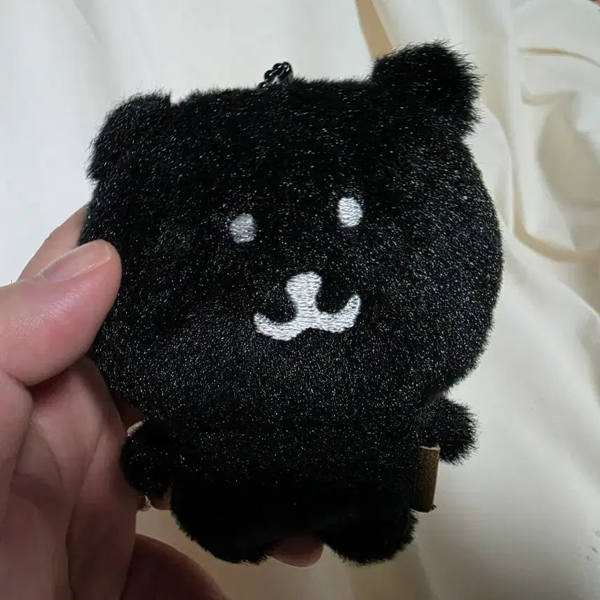 [BUNJANG] Black Teddy Bear Doll Keychain / 흑담곰 (나가노, 농담곰)