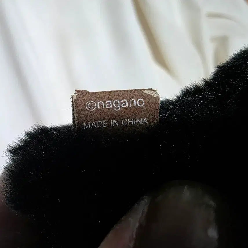 [BUNJANG] Black Teddy Bear Doll Keychain / 흑담곰 (나가노, 농담곰)