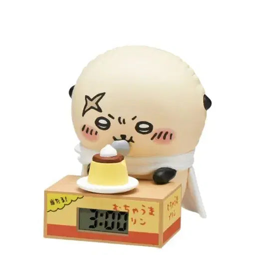 [BUNJANG] Chiikawa Cardboard Clock Gacha Vol. 3 Racoon / 치이카와 먼작귀 골판지 시계 가챠 3탄 랏코