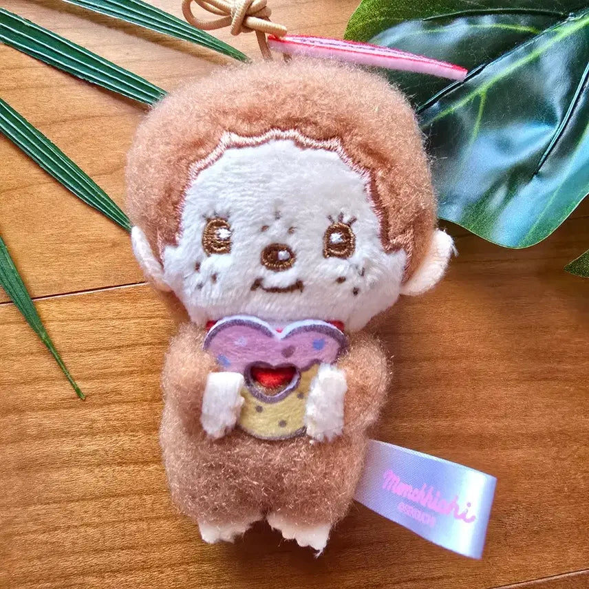 [BUNJANG] Monchhichi x Pom Pom Purin Plush Keychain / (새상품) 몬치치 x 폼폼푸린 인형 키링