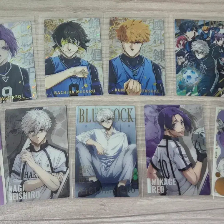 [BUNJANG] Blue Lock Wafer Card Bundle Set / 블루록 웨하스 카드
