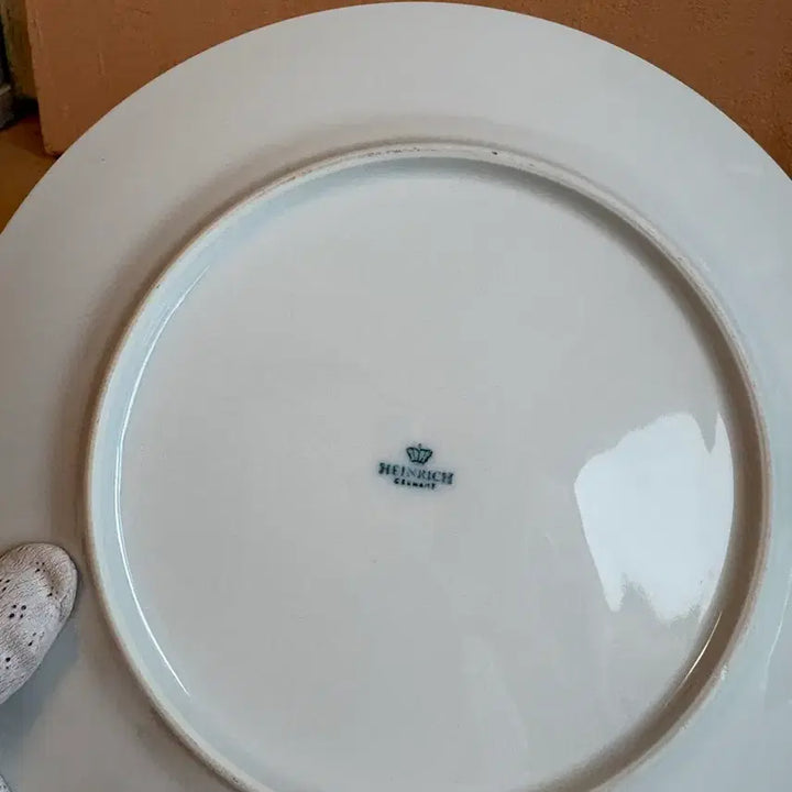[BUNJANG] 1950s German Heinrich Salad Plate / 1950년대 독일 빈티지 하인리히 샐러드 접시