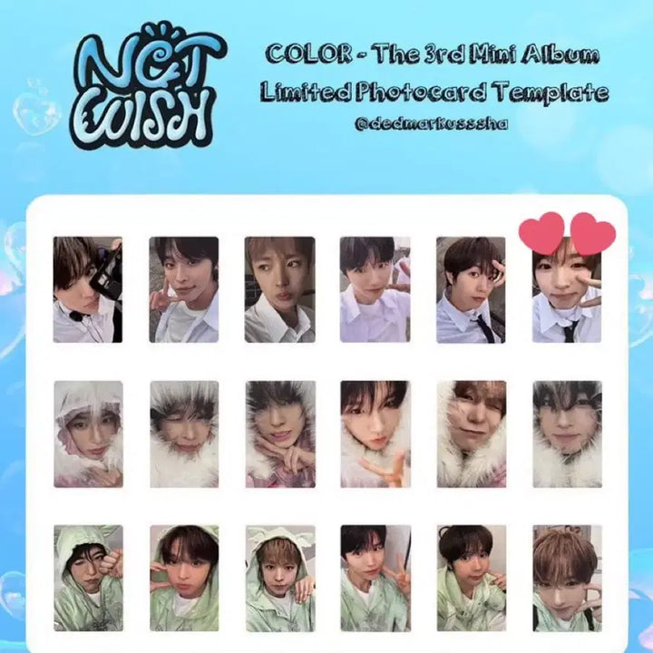 [BUNJANG] NCT Wish Album Photobook (First Press Limited Edition, Color, Sealed) / 미개봉 현물 초회한정 컬러 포토북 1장 엔시티 위시 앨범 wish 포카