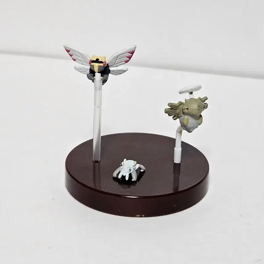 [BUNJANG] Pokemon 3D Figure Set (Trapinch, Cacnea, Silcoon) / 희귀품)포켓몬스터 입체도감 피규어(토중몬,아이스크,껍질몬)