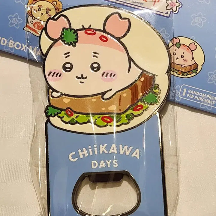 [BUNJANG] Chiikawa Taiwan Days Pop-up Night Market Food Kani Magnet / 대만 치이카와 데이즈팝업 야시장음식 카니 마그넷