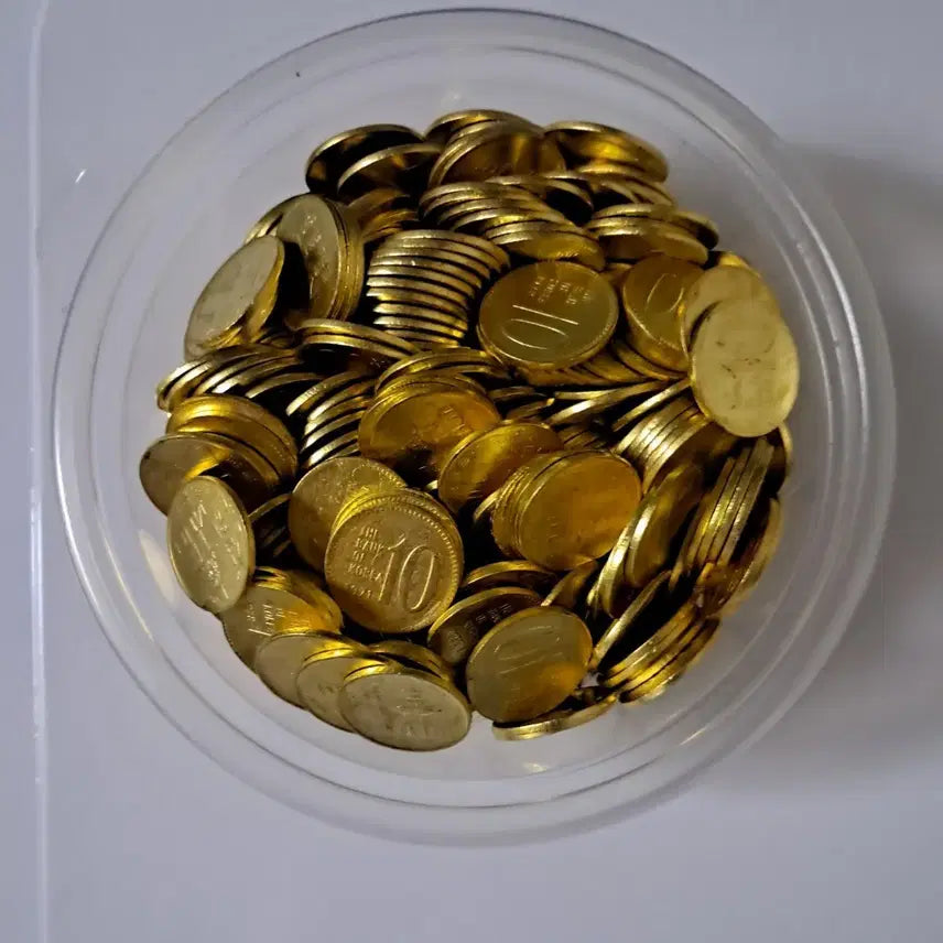[BUNJANG] 1970s 10 Won Coin Bundle (500 pcs) / 1971~1980 10원 500개