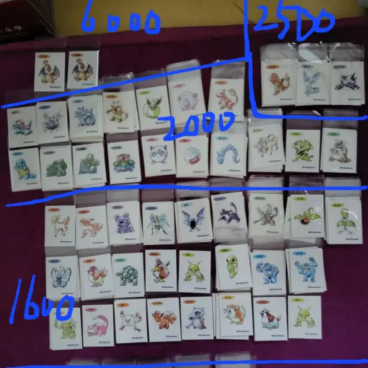 [BUNJANG] Pokemon 30th Anniversary Stickers / 포켓몬 띠부씰 신상 30주년 판매