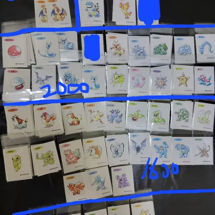 [BUNJANG] Pokemon 30th Anniversary Stickers / 포켓몬 띠부씰 신상 30주년 판매