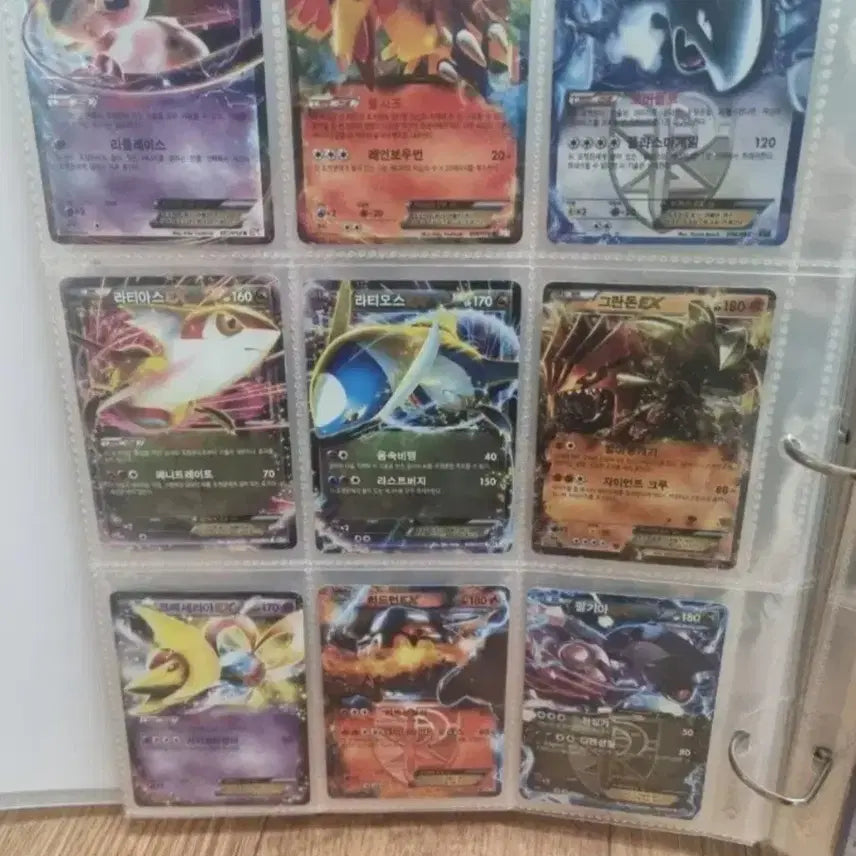 [BUNJANG] Vintage Pokemon Cards (Reshiram, Zekrom, etc.) - Bundle Set / 옛날 포켓몬 카드 (펄기아, 그란돈, 라티오스 등)