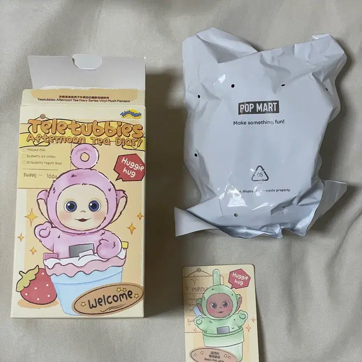 [BUNJANG] Pop Mart Teletubbies Afternoon Tea Keychain Tinky Winky (Mint Latte/Pastel) / 팝마트 텔레토비 애프터눈티 키링 뚜비(민트 라떼/파스텔) 팝니다