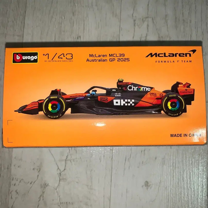 [BUNJANG] McLaren F1 2025 Piastri 1/43 Diecast Model / F1 맥라렌 25년식 1/43 피아스트리 다이캐스트