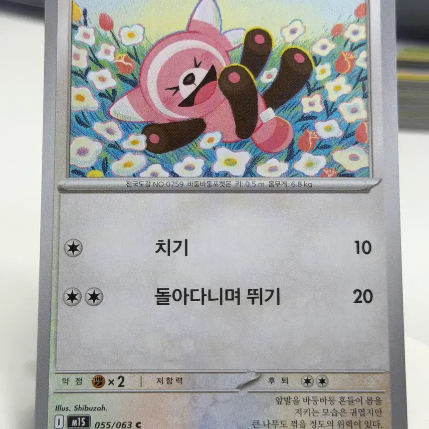 [BUNJANG] POGOMGOM M1S 055/063 Photocard / 포곰곰 m1s 055/063 C (300)원