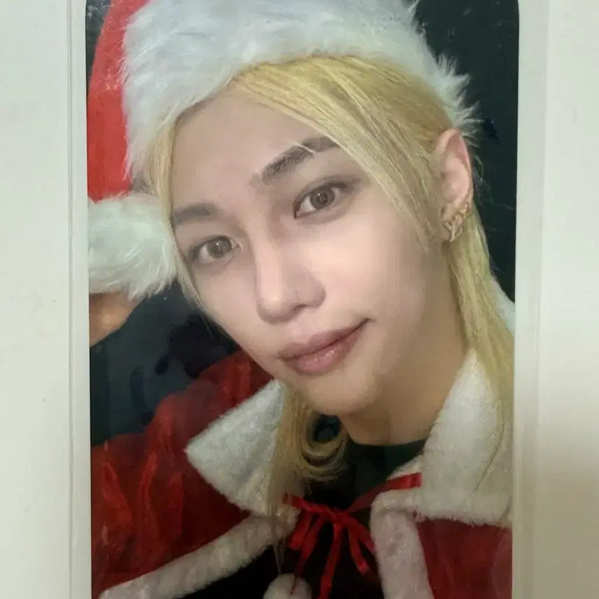 [BUNJANG] Stray Kids Felix Christmas Photocard / 스트레이키즈 필릭스 크리스마스 포토카드 1매
