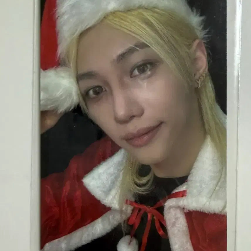 [BUNJANG] Stray Kids Felix Christmas Photocard / 스트레이키즈 필릭스 크리스마스 포토카드 1매